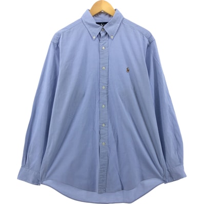 古着 ラルフローレン Ralph Lauren YARMOUTH 長袖 ボタンダウンシャツ メンズL相当/eaa551029