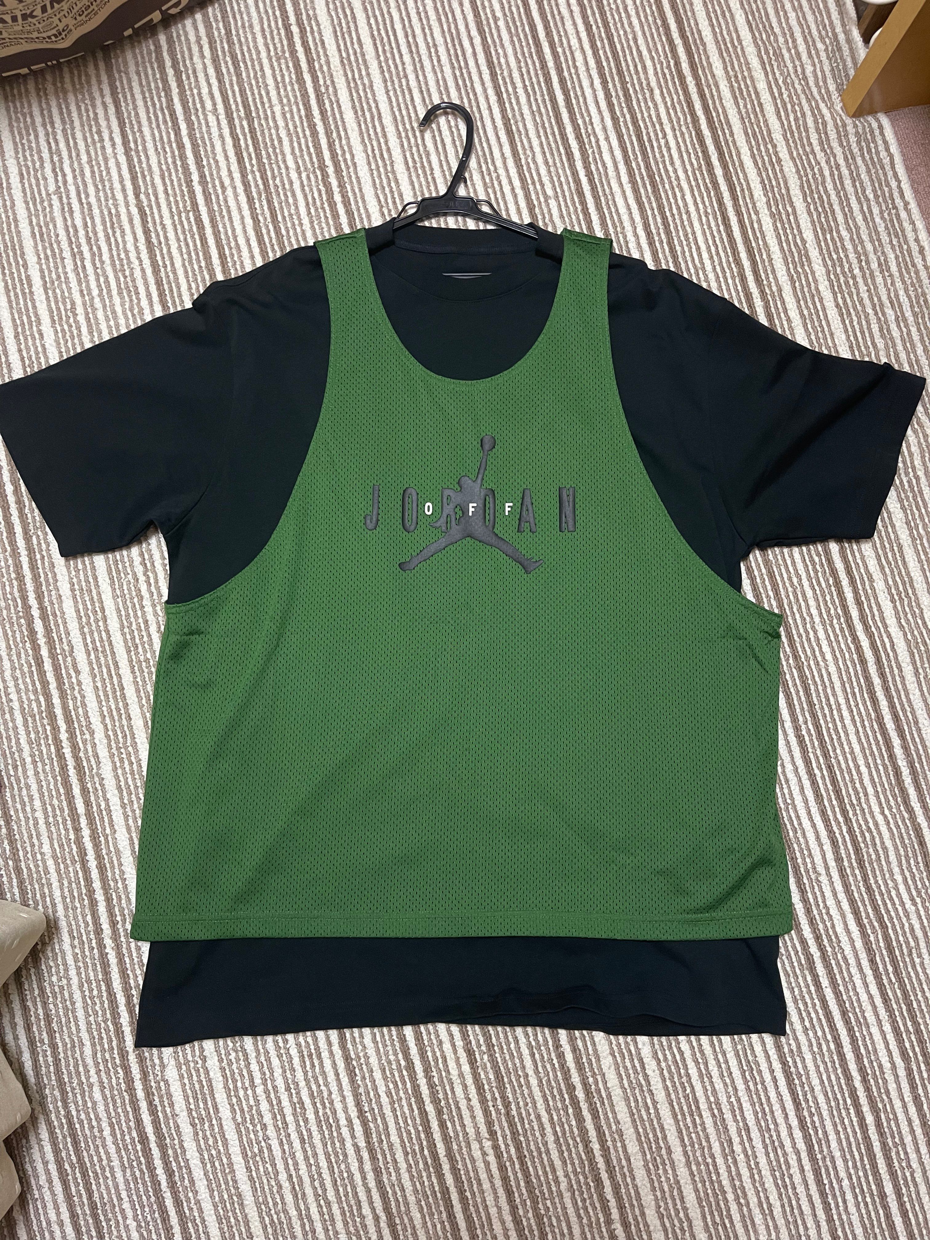 Air Jordan Off-WhiteTM️ Men's Short Sleeve Top "Green"