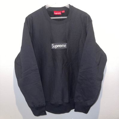 Supreme Box Logo Crewneck Sweatshirt "Black" (18FW)