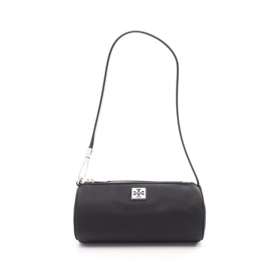 トリーバーチ Tory Burch VIRGINIA CYLINDER ショルダーバッグ バッグ ナイロン レザー レディース ブラック系 169167001 【新品】
