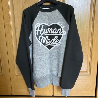 HUMAN MADE HEART SWEATSHIRT "Grey"