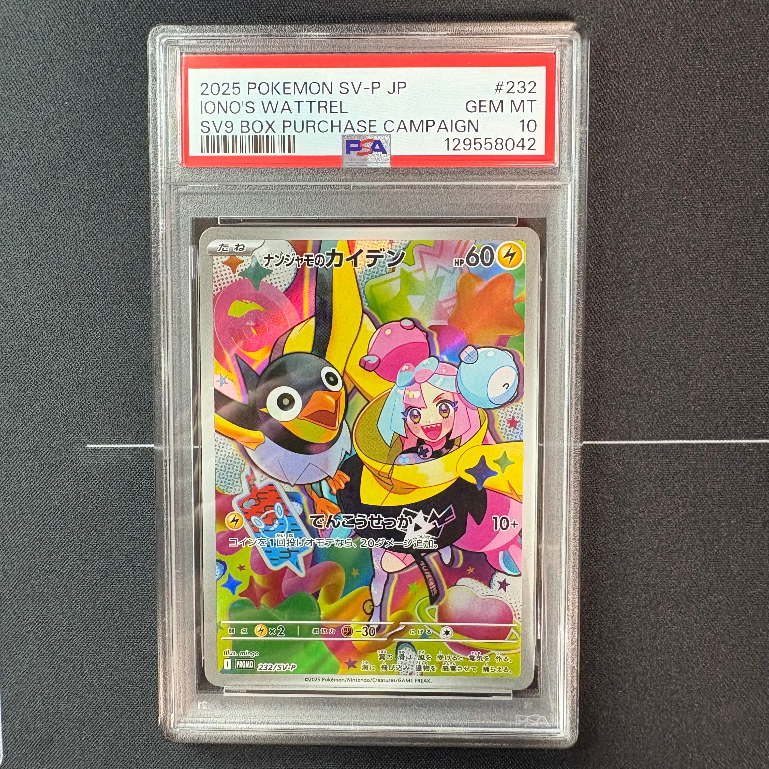 ナンジャモのカイデン P [SV-P 232](プロモーションカード「拡張パック バトルパートナーズ Box購入キャンペーン」)