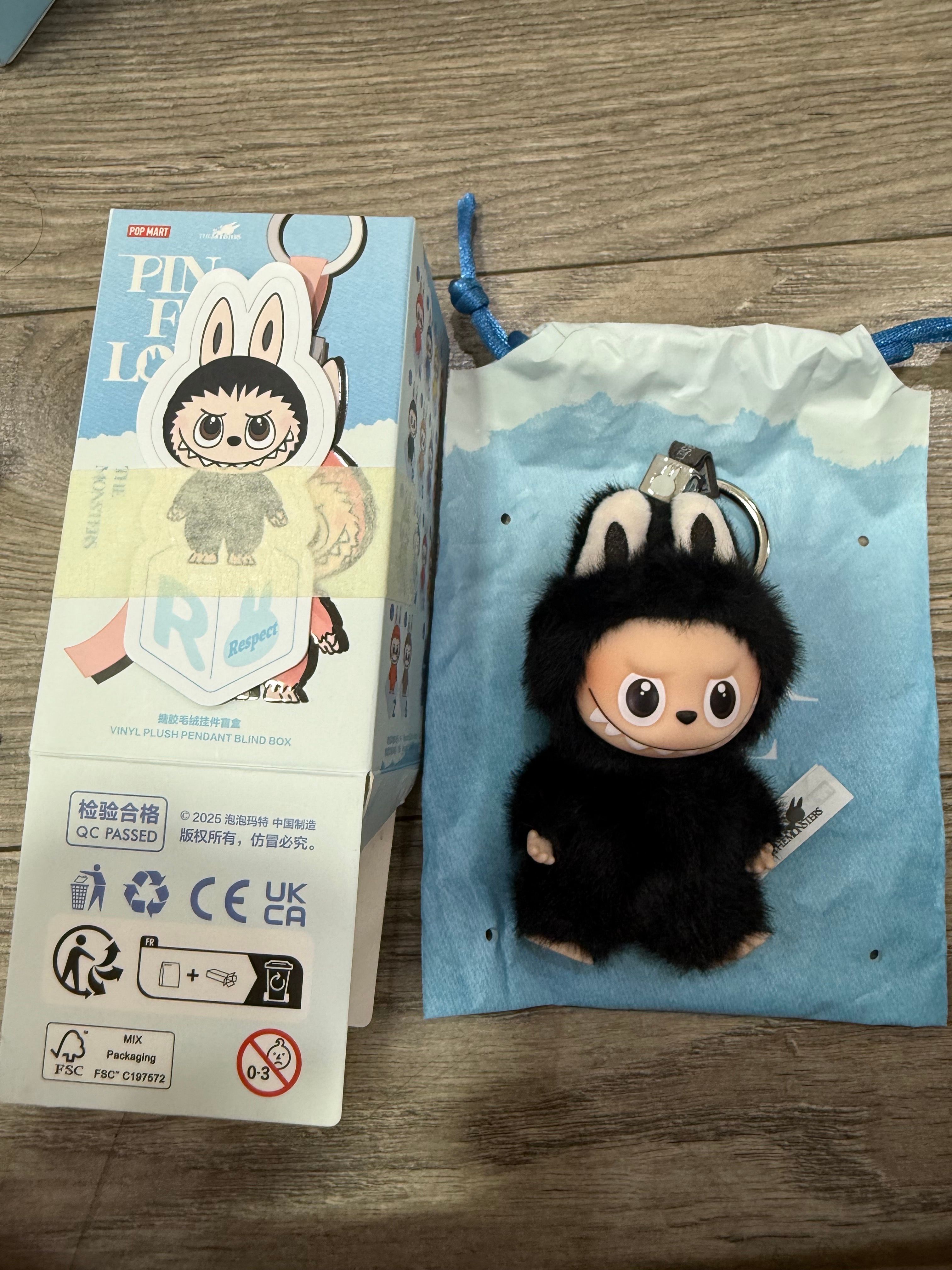 POP MART THE MONSTERS (LABUBU) Pin for Love Series-Vinyl Plush Pendant (N-Z) R