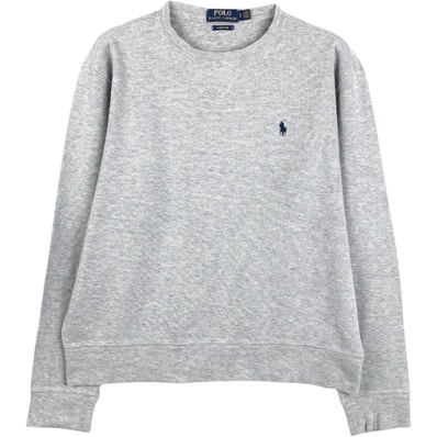 古着 ラルフローレン Ralph Lauren POLO RALPH LAUREN ESTATE RIB ワンポイントロゴスウェットシャツ トレーナー メンズS相当/eaa676335