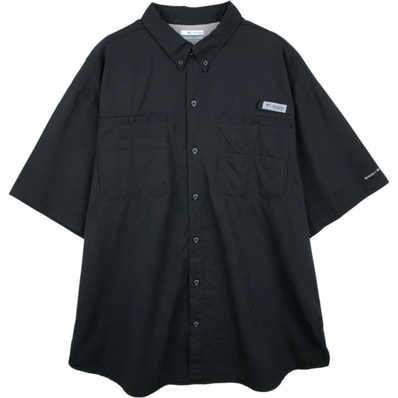 古着 コロンビア Columbia PFG OMNI-SHADE オムニシェイド ボタンダウン 半袖 フィッシングシャツ メンズXL相当/eaa664986