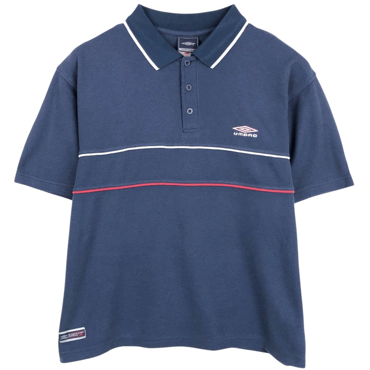 古着 アンブロ UMBRO 半袖 ポロシャツ メンズL相当/eaa657561