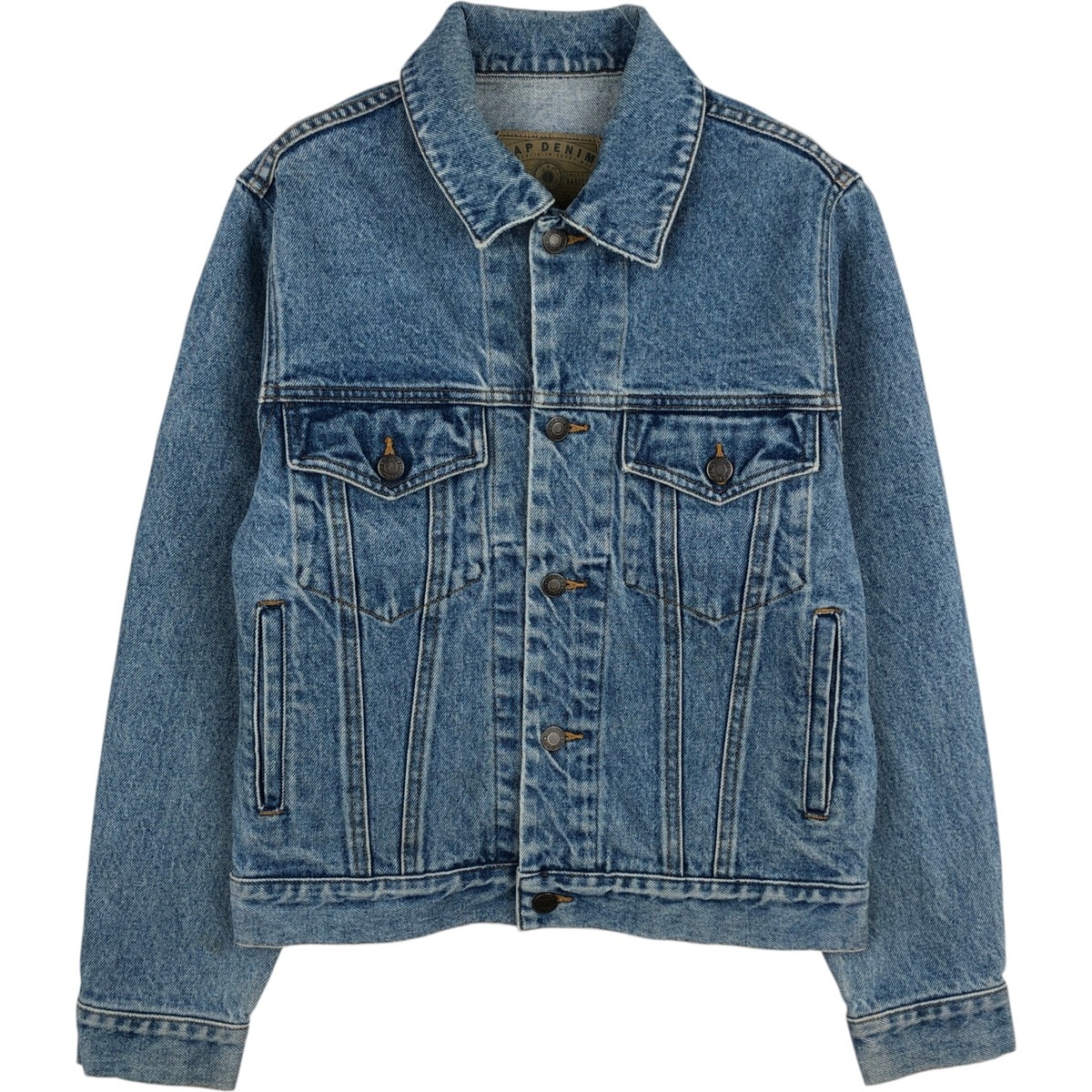 古着 90年代 ギャップ GAP DENIM オールドギャップ デニムジャケット Gジャン メンズXS相当 ヴィンテージ/eaa625762