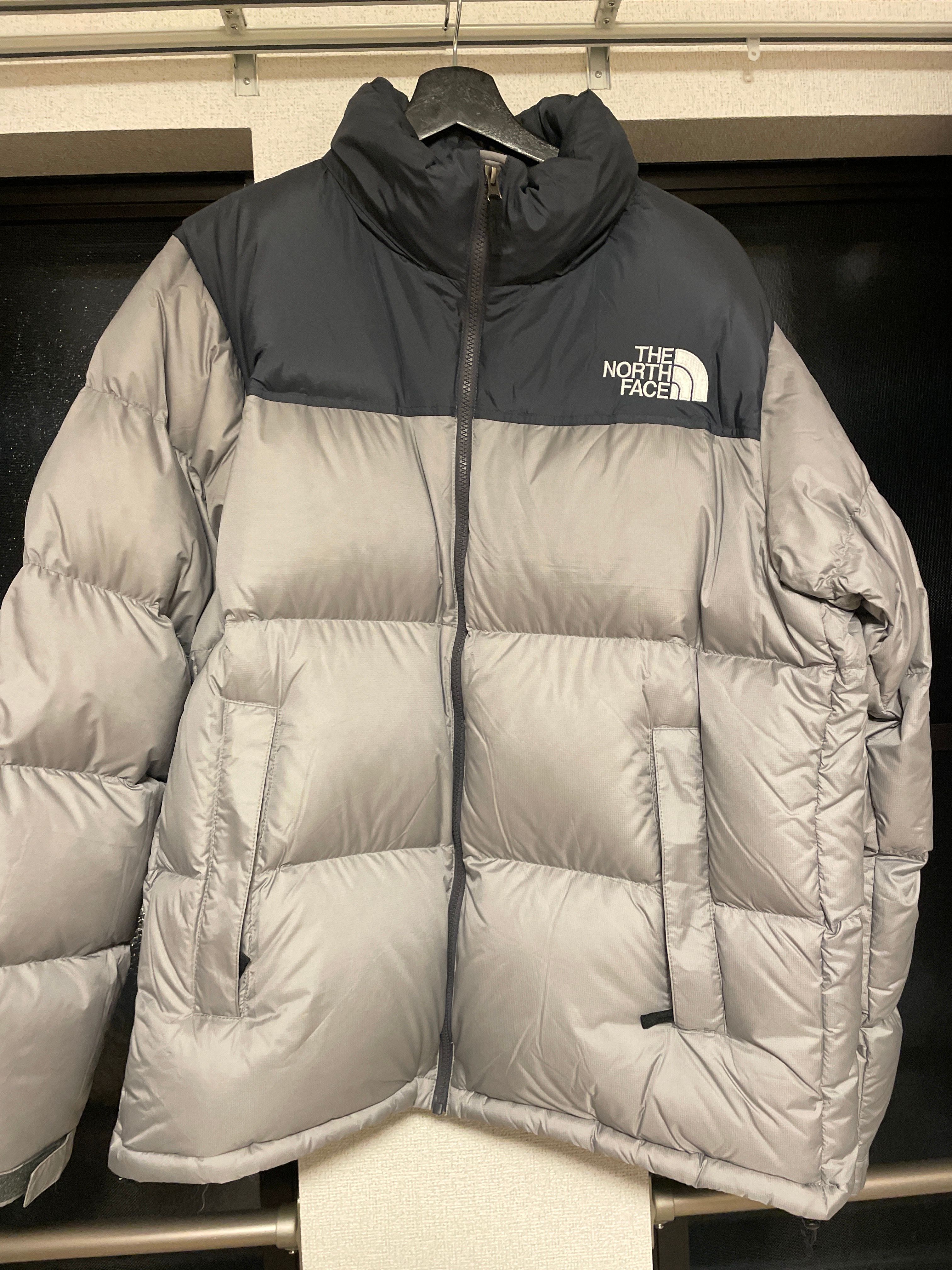 The North Face Nuptse Jacket 2022 "Vanadis Grey/Merde Grey"