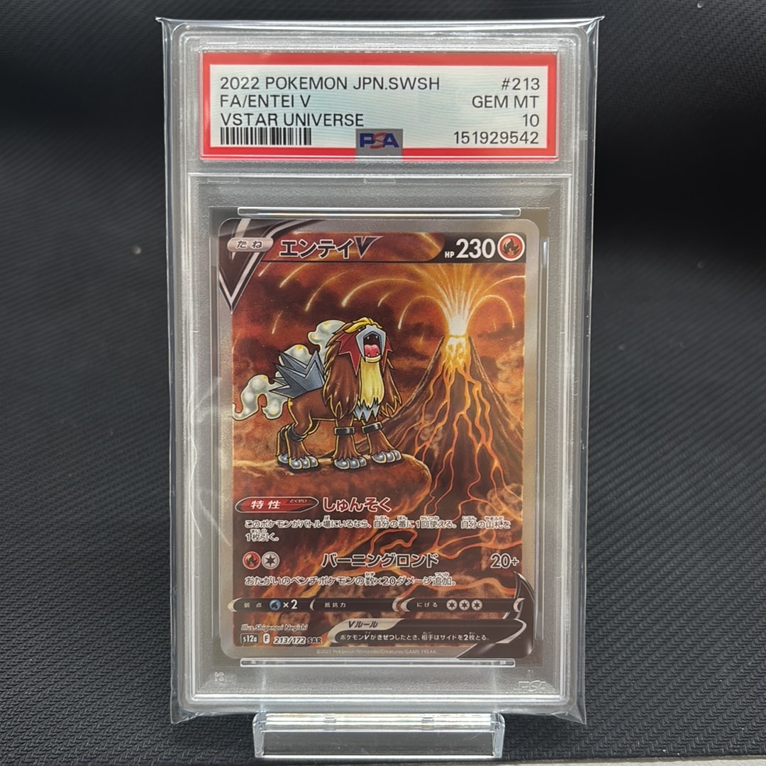 PSA10】エンテイV SAR[s12a 213/172](ハイクラスパック「VSTAR