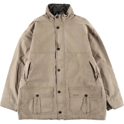 古着 00年代~ バブアー Barbour A24 DURACOTTON TRAPPER JKT 3ワラント コットンジャケット メンズL相当/eaa600029