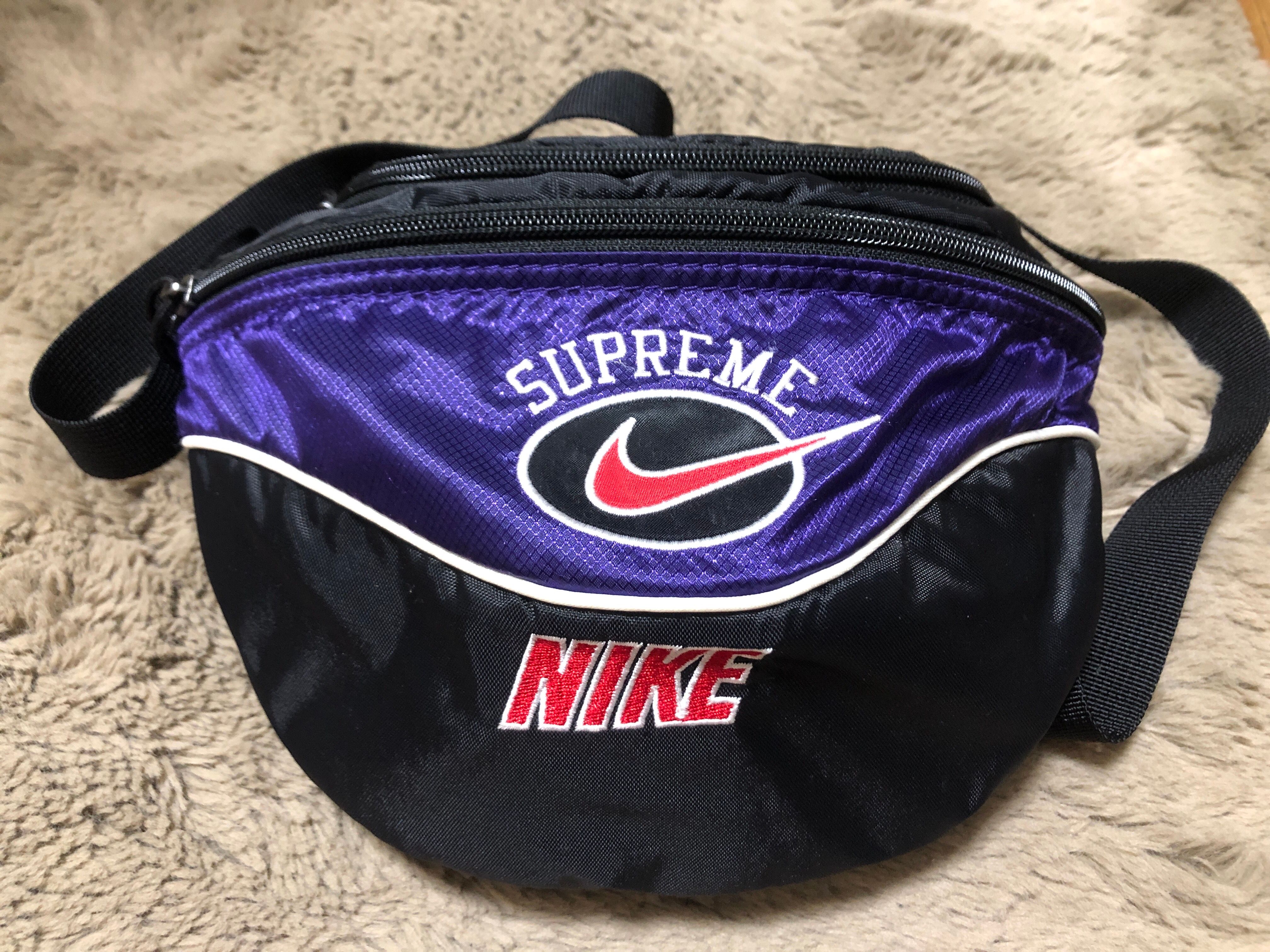 Supreme / Nike Shoulder Bag "Purple"