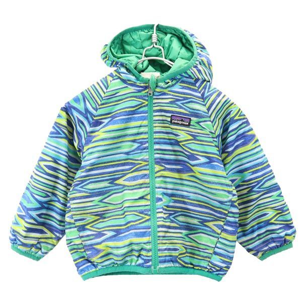 patagonia リバーシブル ジップパーカー