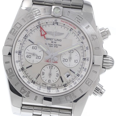 ブライトリング クロノマット デイト GMT AB0420 メンズ 【中古】