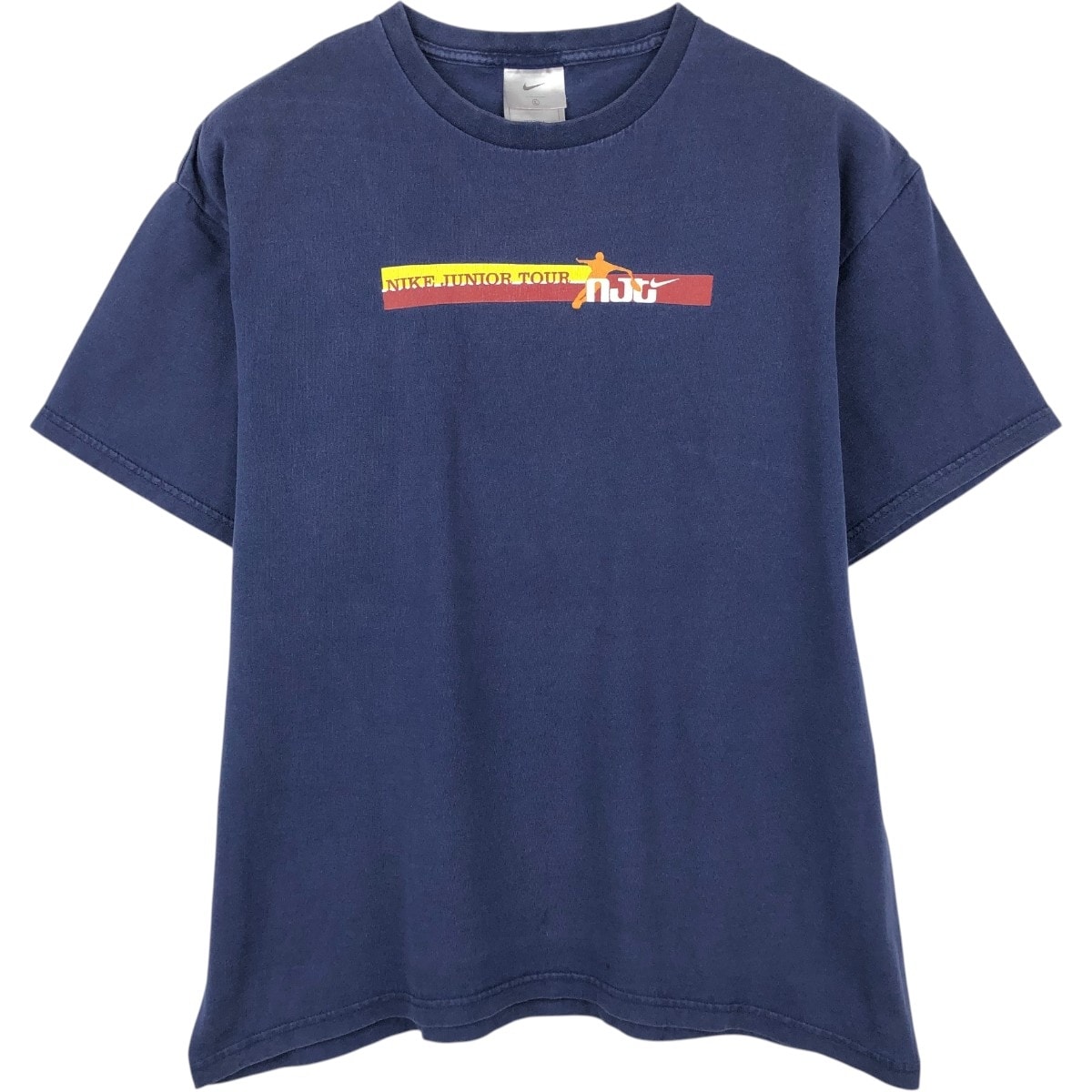 古着 90~00年代 ナイキ NIKE ロゴプリントTシャツ USA製 メンズL相当/eaa657002