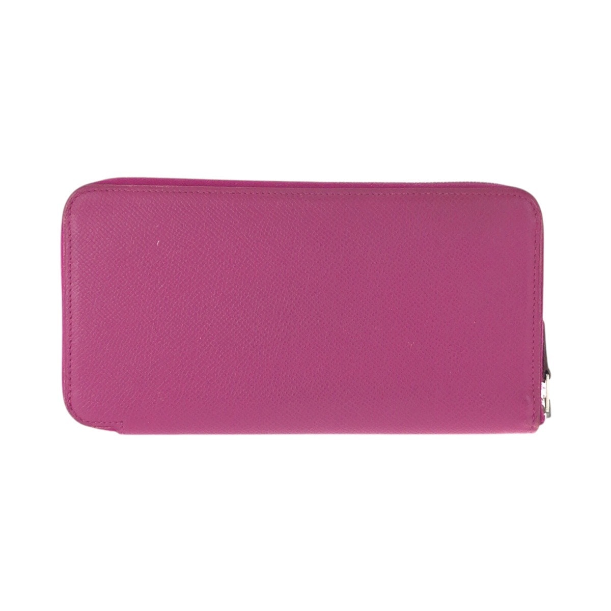 美品 HERMES エルメス アザップロング シルクイン ローズティリアン ピンク シルバー金具 ヴォーエプソン 長財布 ラウンドファスナー C刻印 601452 【中古】