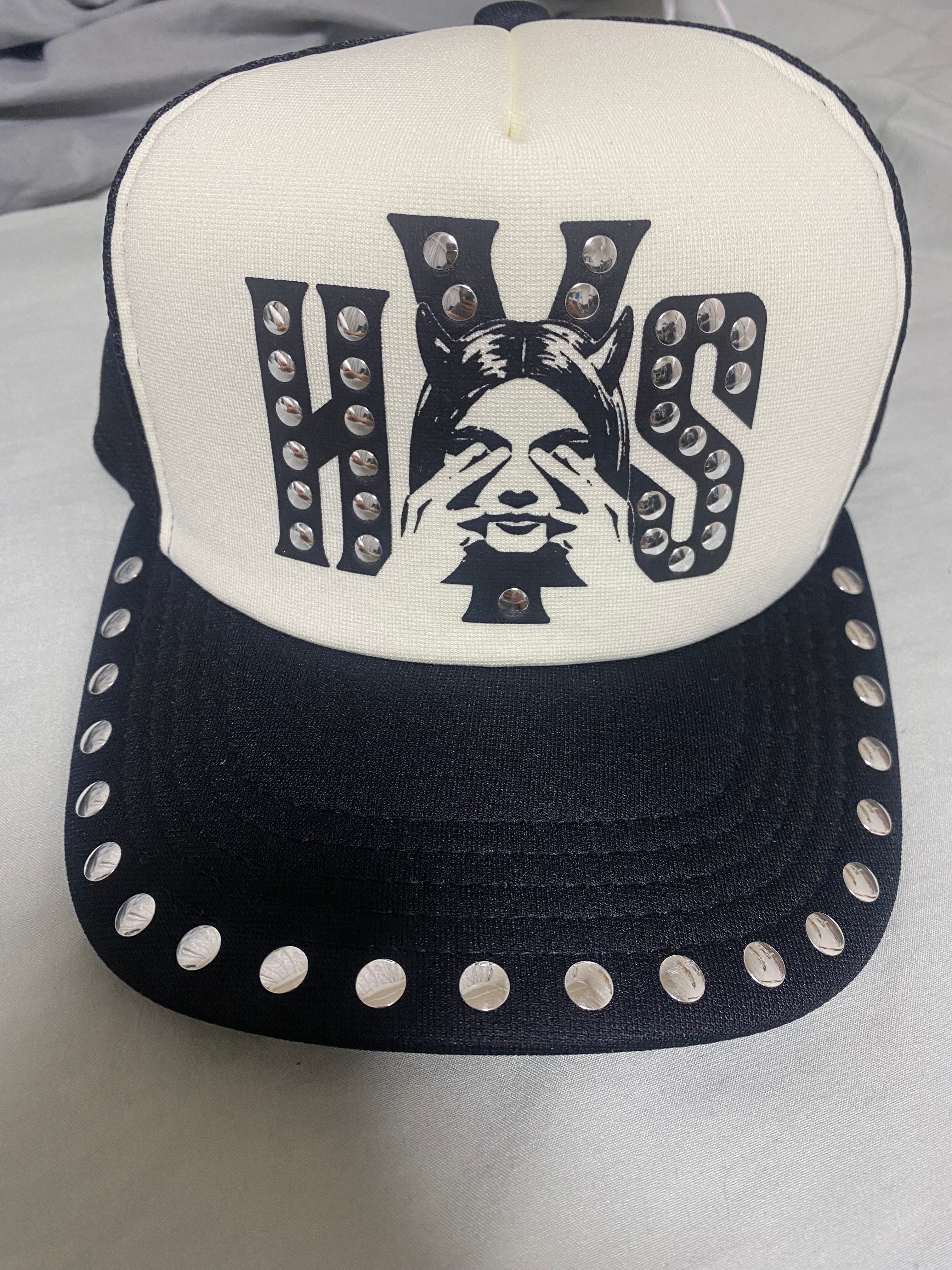 HYSTERIC GLAMOUR See No Evil Studded Mesh Cap 