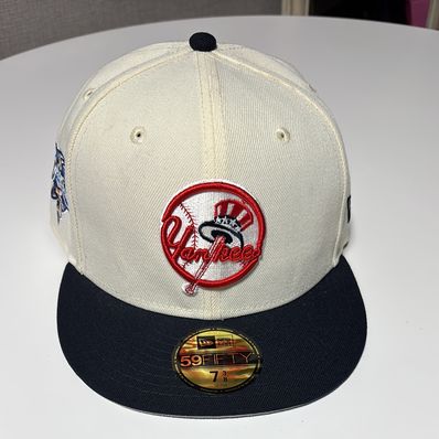 NEW ERA x THE CAP 59Fifty MLB SPACIAL FRAME New York Yankees "Chrome/Black"