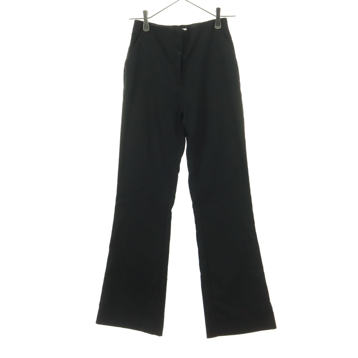 未使用 H&M エイチアンドエム スラックスパンツ 36 ブラック