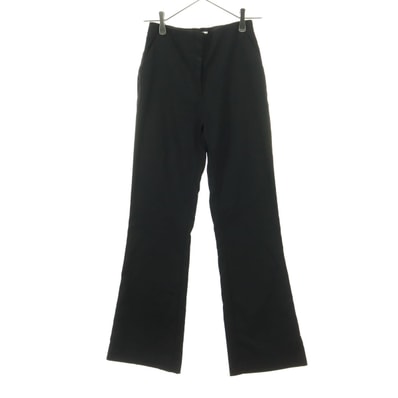 未使用 H&M エイチアンドエム スラックスパンツ 36 ブラック