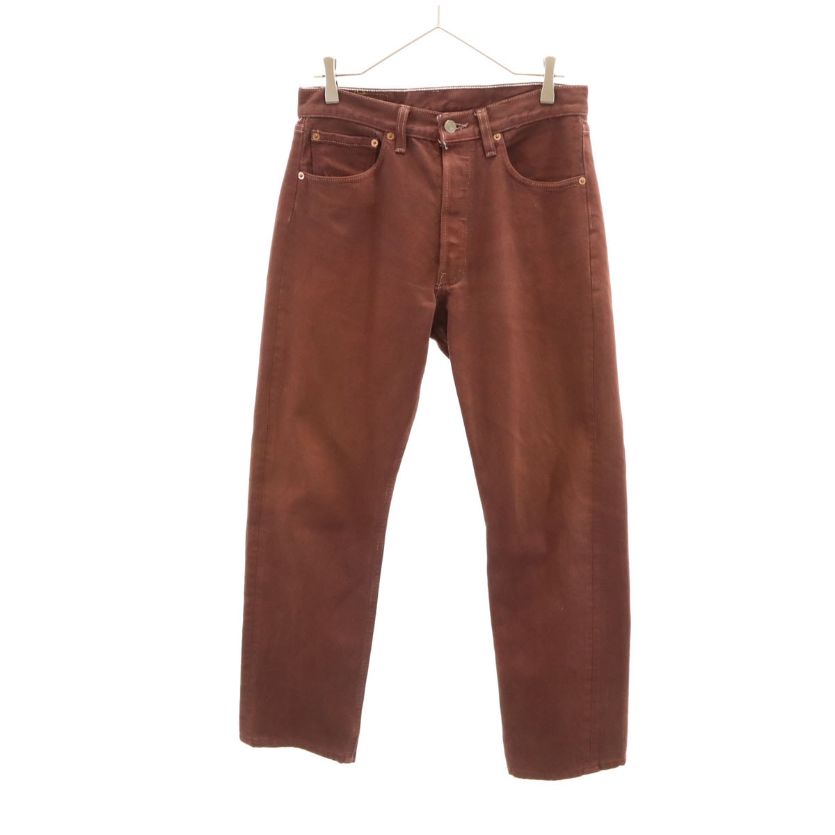 Levi's リーバイス 90s USA製 501 オールド カラー デニムパンツ W31 ブラウン系 ボタンフライ ジーンズ