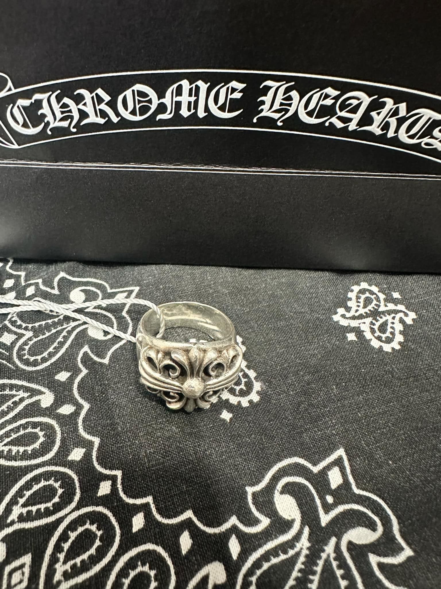 Chrome Hearts Keeper Ring "Silver"