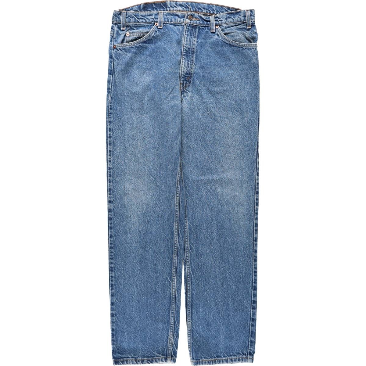 古着 90年代 リーバイス Levi's 505 REGULAR FIT STRAIGHT LEG オレンジタブ テーパードデニムパンツ メンズw35相当 ヴィンテージ/eaa673849