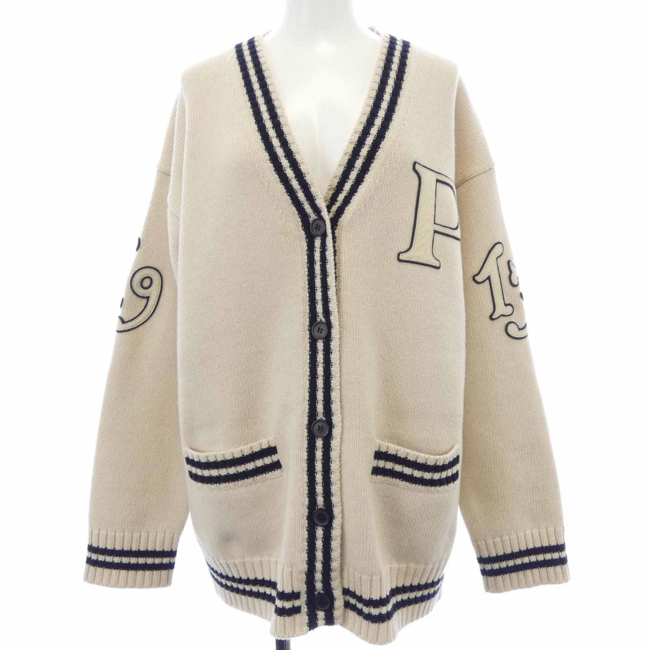 プラダ PRADA オーバーサイズシルエット P25N21 SOOO 1528 カーディガン