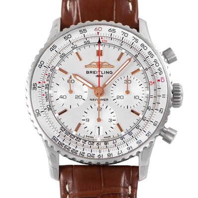 【未使用】BREITLING ブライトリング ナビタイマー B01 クロノグラフ 41 AB0139211G1P1(AB0139) 保証書2026年 ステンレススチール【中古】