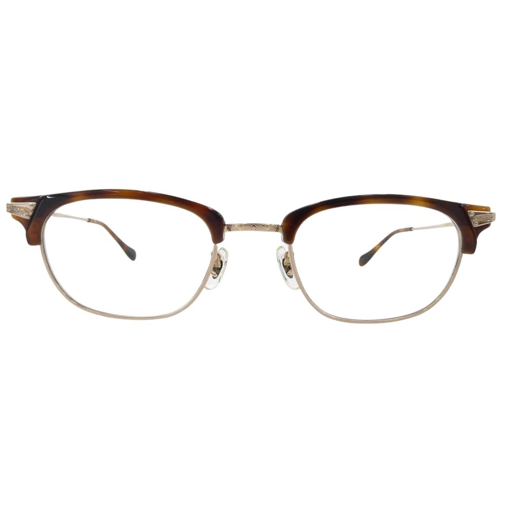 OLIVER PEOPLES オリバーピープルズ メガネ diandra ディアンドラ 眼鏡 アイウェア 度入り ブラウン系【中古】