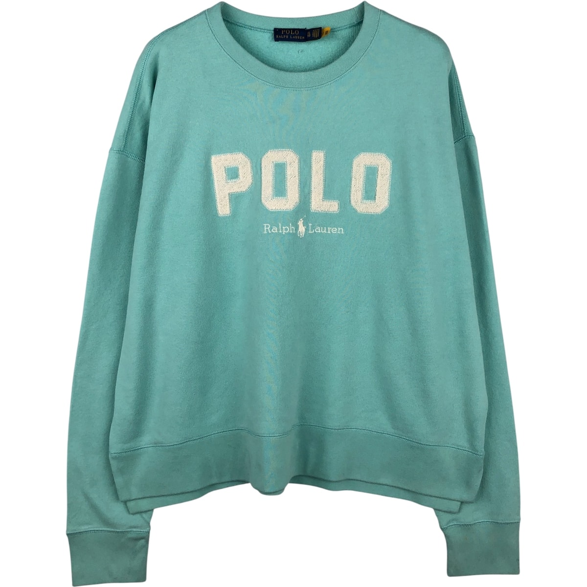 古着 ラルフローレン Ralph Lauren POLO RALPH LAUREN ロゴスウェットシャツ トレーナー レディースXL相当/eaa615778