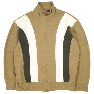 International Gallery BEAMS インターナショナルギャラリービームス 22SS 日本製 ブークレトラックジャケット 23-18-1814-262 S ベージュ IG ジャージー ブルゾン アウター g26114