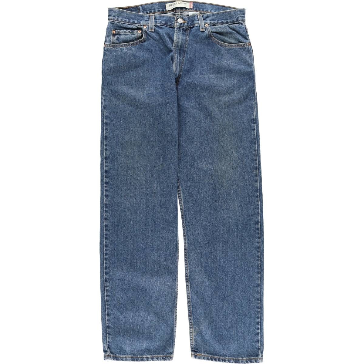 古着 リーバイス Levi's 505 REGULAR FIT テーパードデニムパンツ メンズw35相当/eaa614470