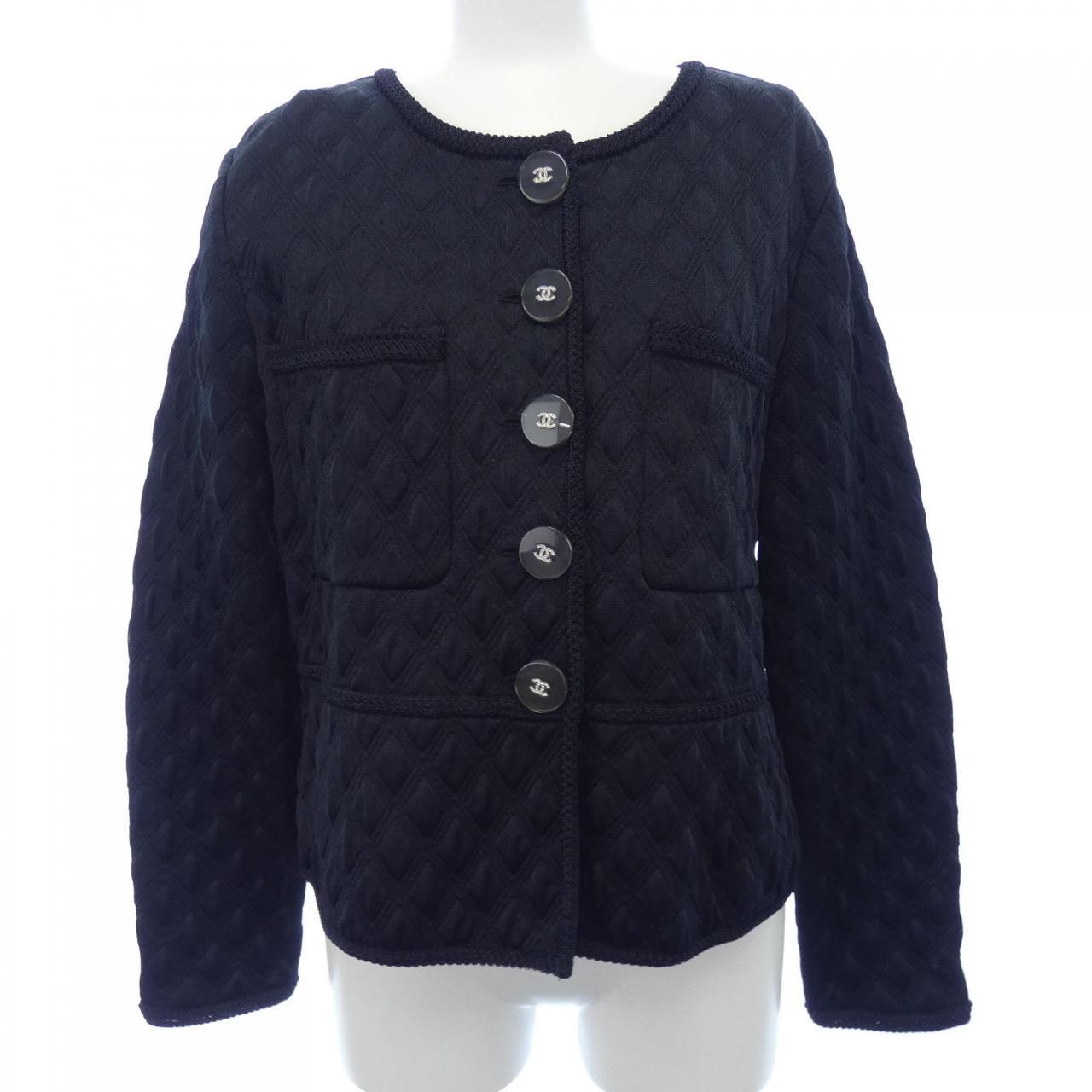 シャネル CHANEL ノーカラージャケット