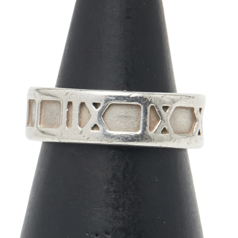 ティファニー アトラス リング 指輪 SV925 シルバー レディース TIFFANY&Co. 【中古】