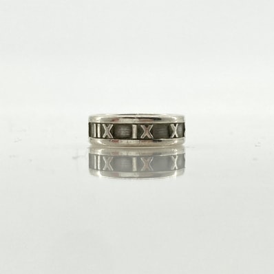 TIFFANY&Co.(ティファニー) アトラス Ag925 リング・指輪 5.69g シルバー