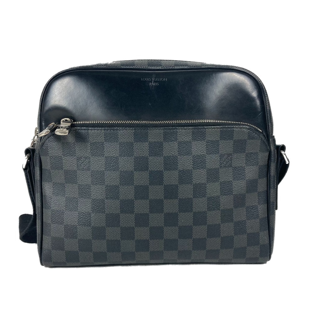 ルイヴィトン LOUIS VUITTON デイトンPM N41408  ダミエグラフィット カバン メッセンジャーバッグ 斜め掛け ショルダーバッグ ダミエグラフィットキャンバス ブラック