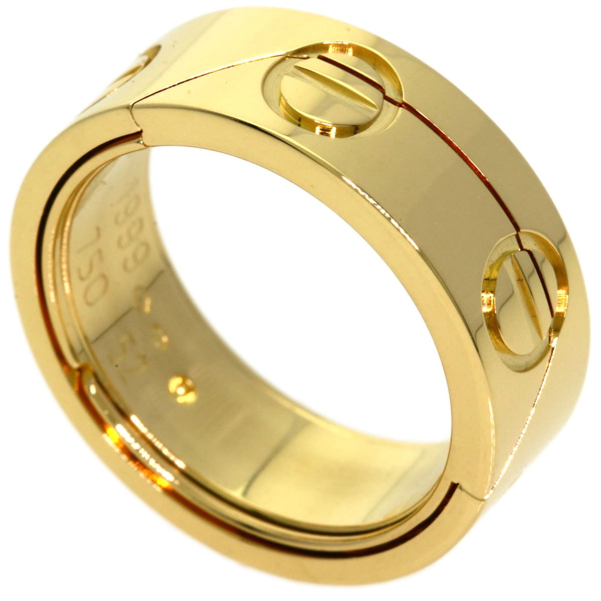 CARTIER カルティエ ラブリング アストロ 1999年限定 #52 リング・指輪 K18YG レディース [中古]