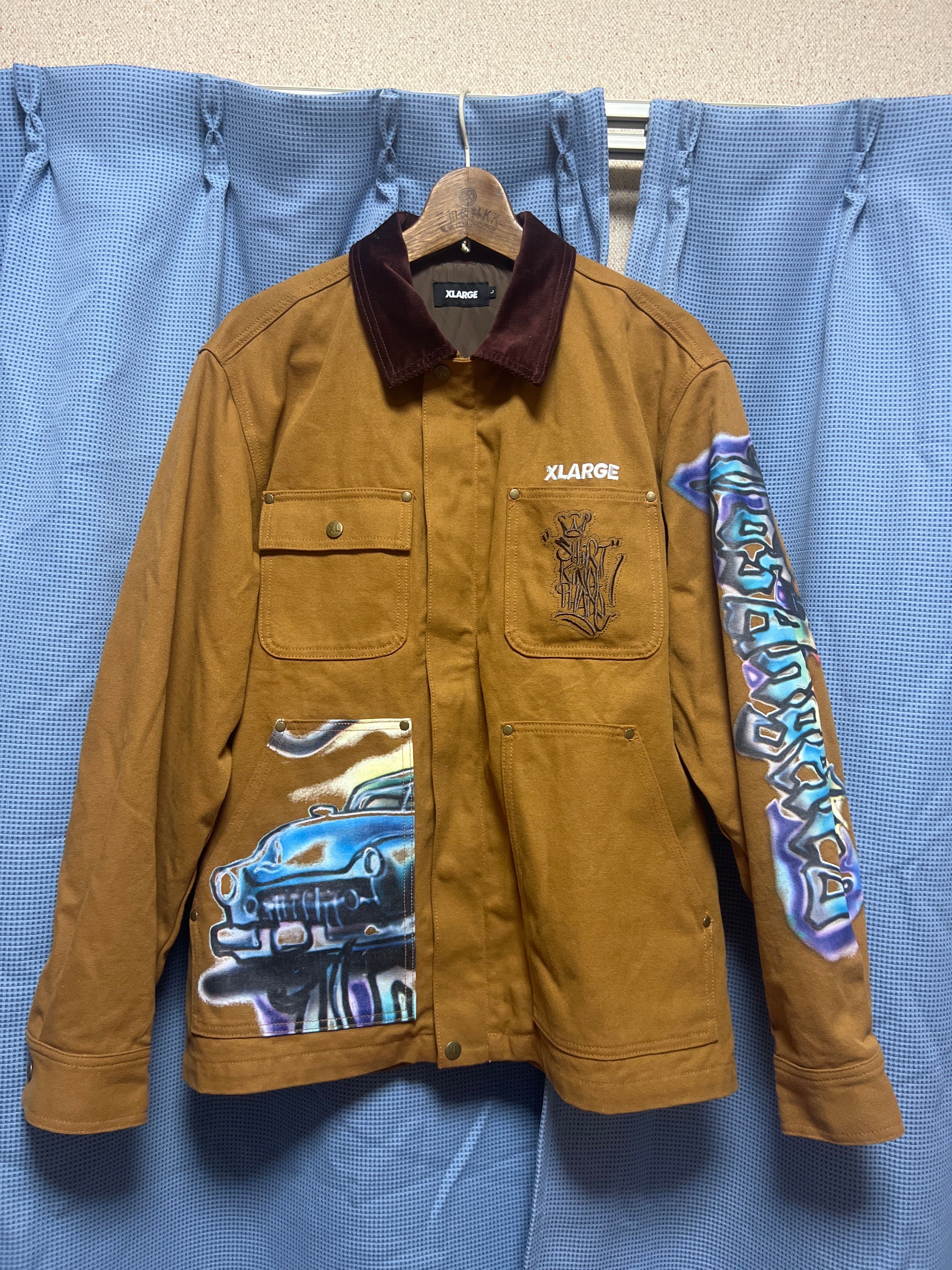 XLARGE x SHIRT KING PHADE Work Jacket "Beige"
