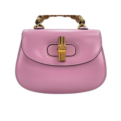 グッチ GUCCI バンブー ハンドバッグ【中古】