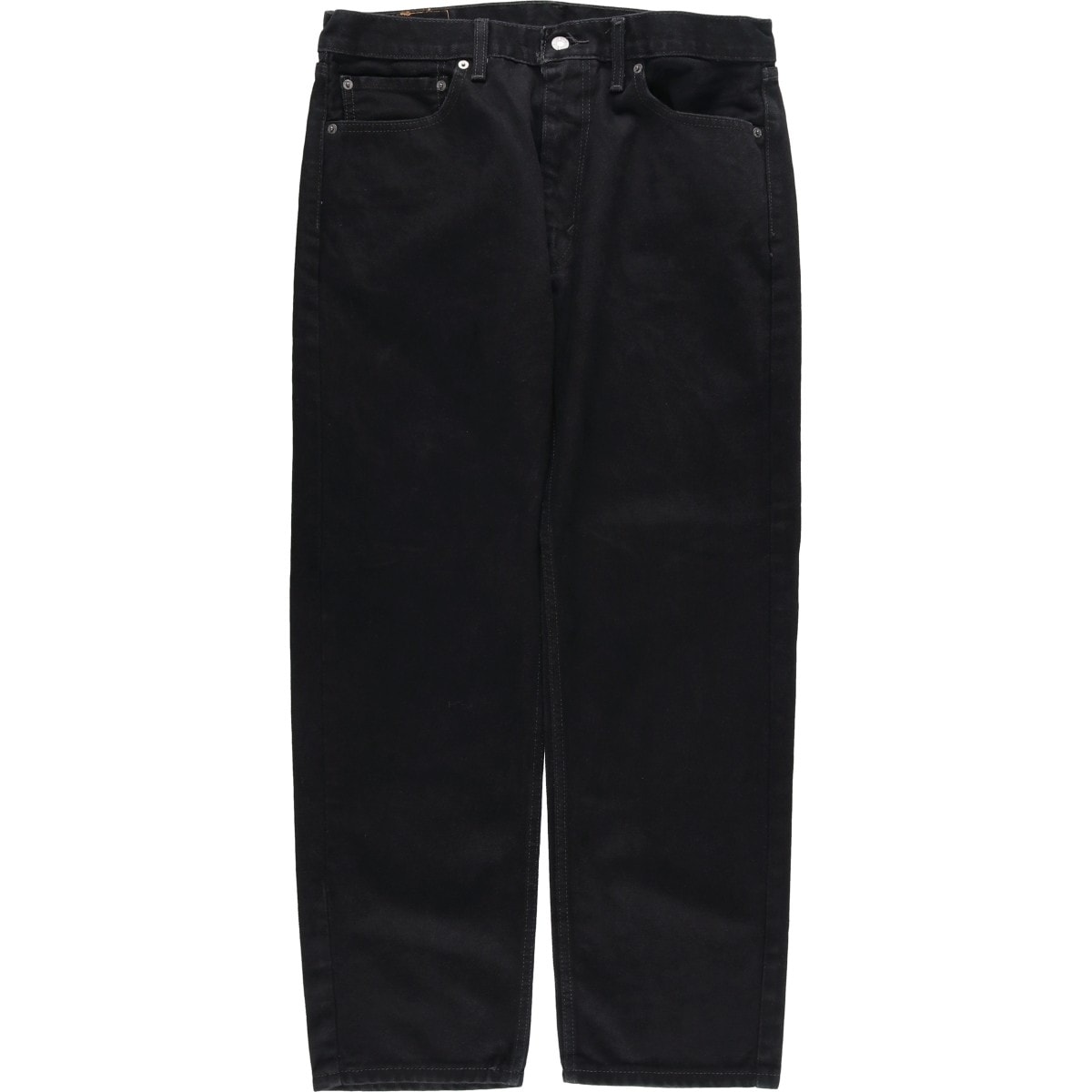 古着 リーバイス Levi's 505 ブラックデニム テーパードデニムパンツ メンズw35相当/eaa614648