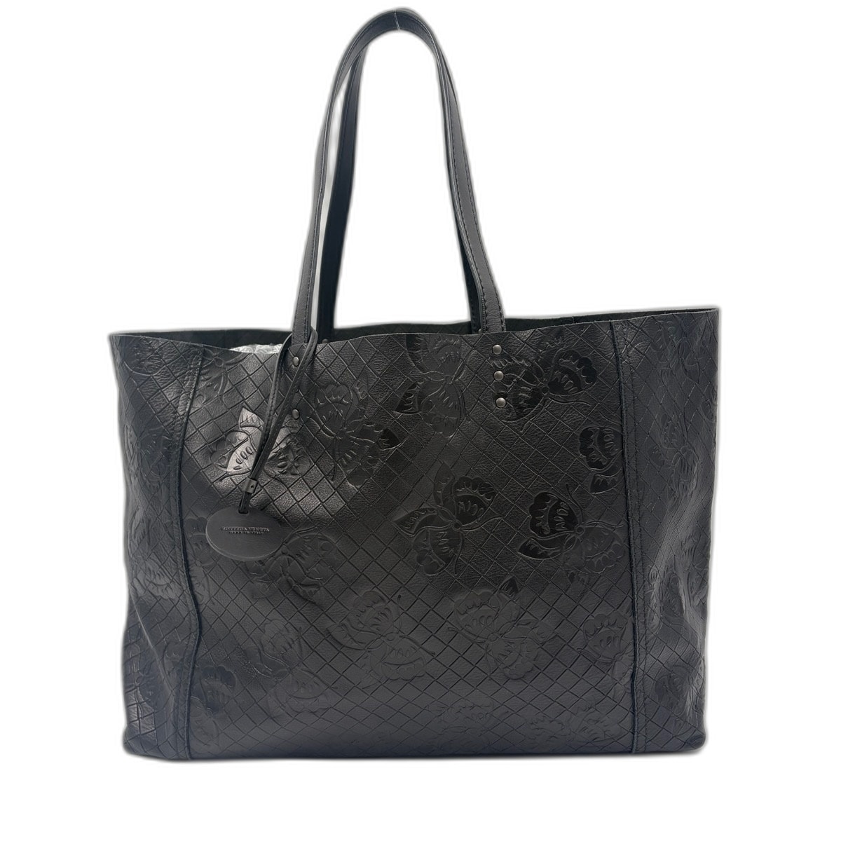 ボッテガヴェネタ BOTTEGAVENETA イントレチャート トートバッグ【中古】