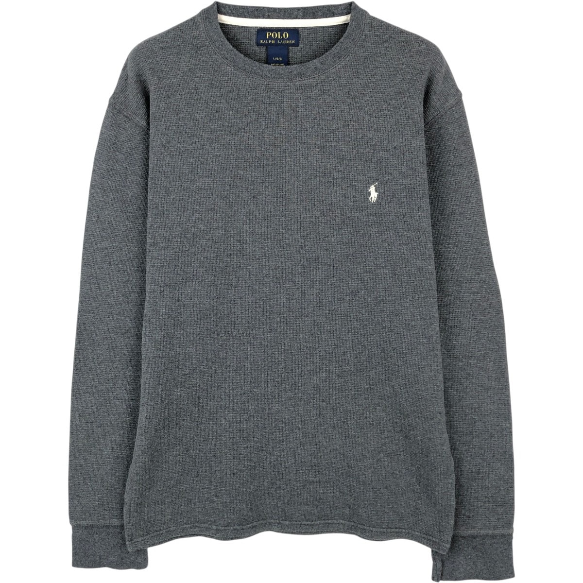 古着 ラルフローレン Ralph Lauren POLO RALPH LAUREN サーマルロンT ワッフル メンズL相当/eaa669421