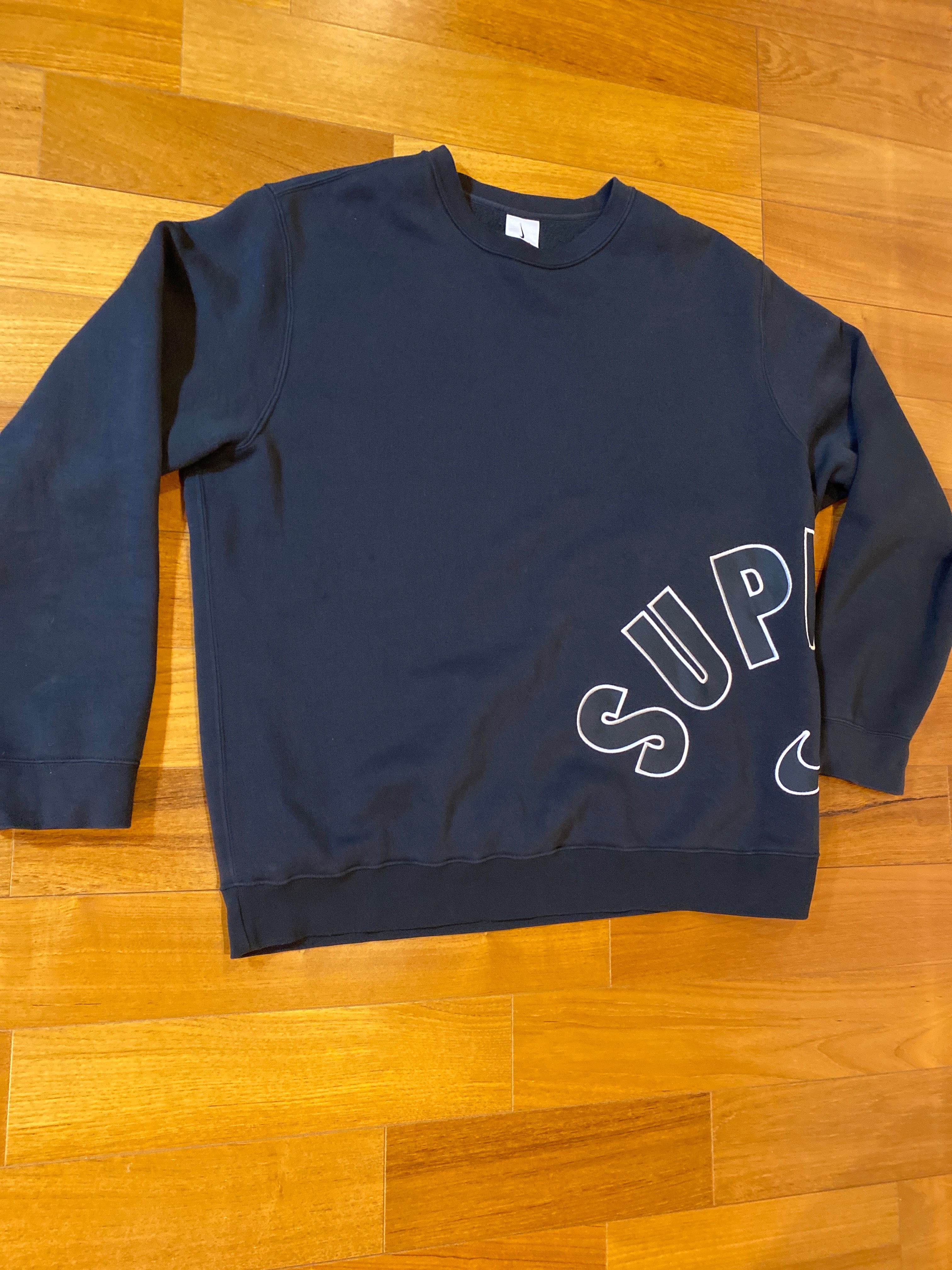 Supreme / Nike Arc Crewneck "Black"