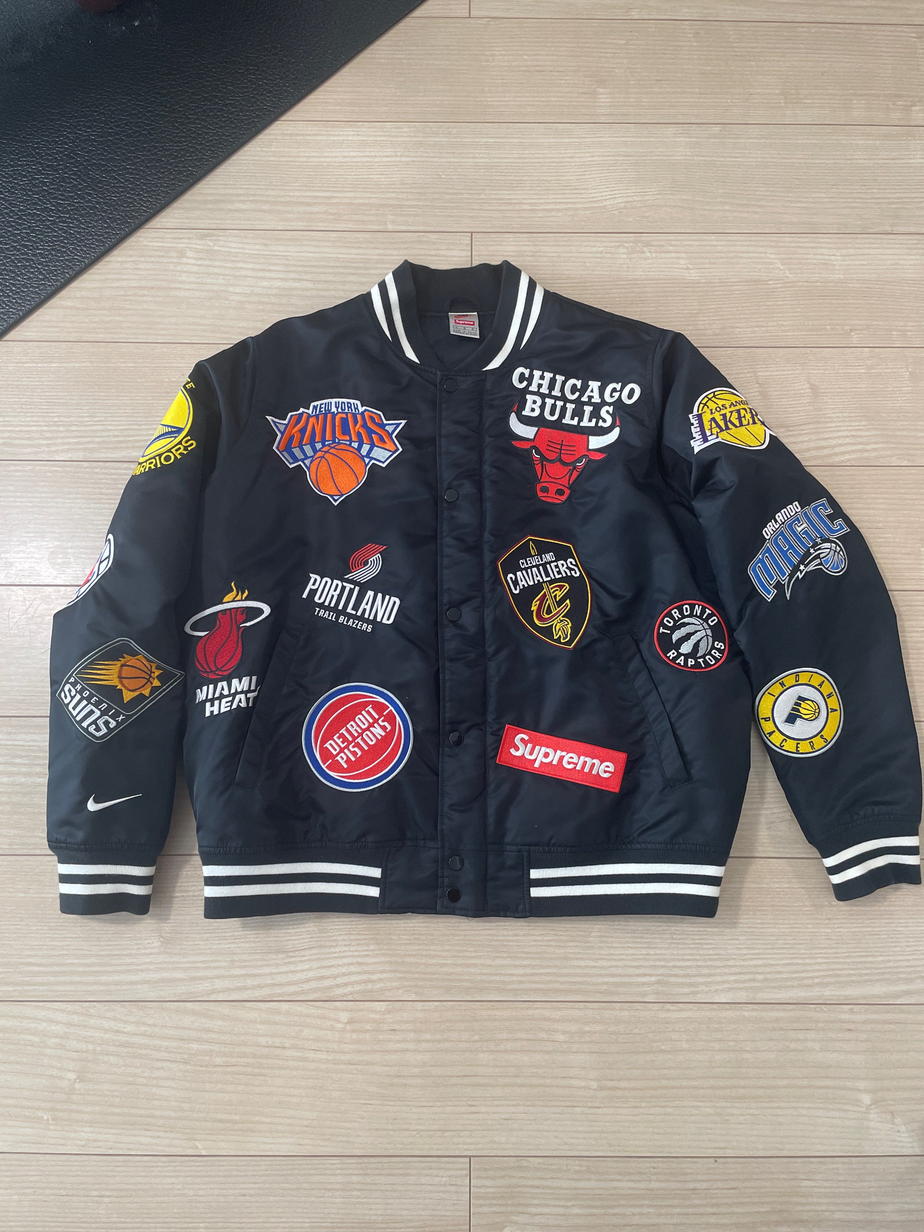 Supreme / Nike®/NBA Teams Warm-Up Jacket "Black"