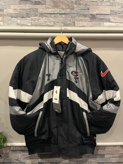 Supreme / Nike Hooded Sport Jacket "Silver"