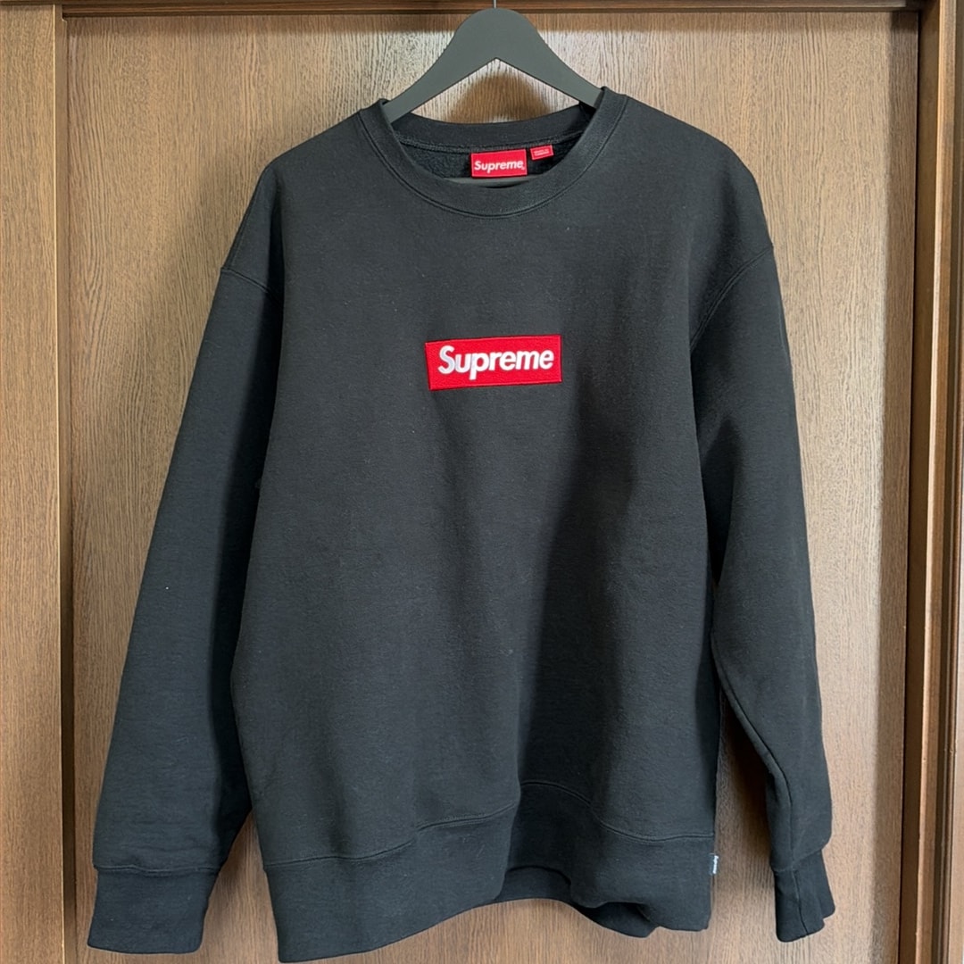 Supreme Box Logo Crewneck "Black" (22FW)