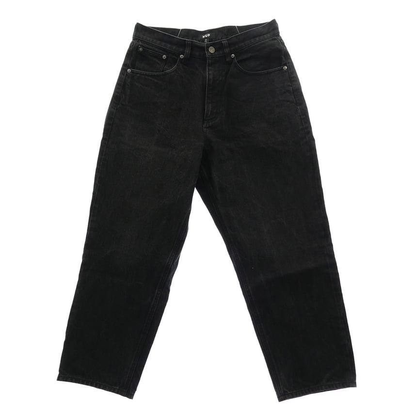 D (傷や汚れあり)】HUF ハフ デニムパンツ DENIM PANT ブラックデニム D (傷や汚れあり)】HUF ハフ デニムパンツ DENIM PANT ブラックデニム