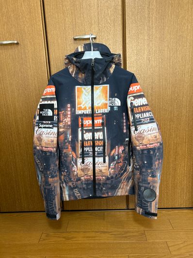Supreme x The North Face Taped Seam Shell Jacket "Times square" NP52207I x NF0A82RK