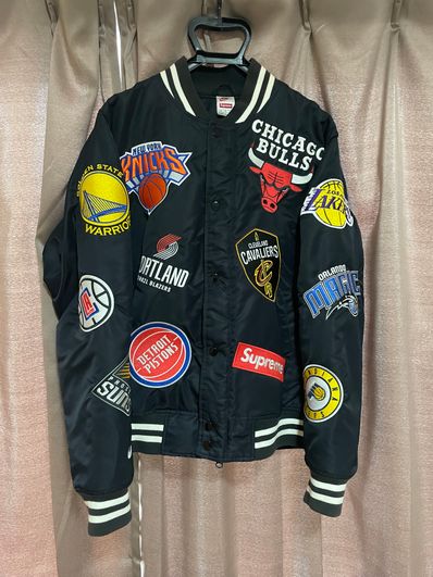Supreme / Nike®/NBA Teams Warm-Up Jacket "Black"