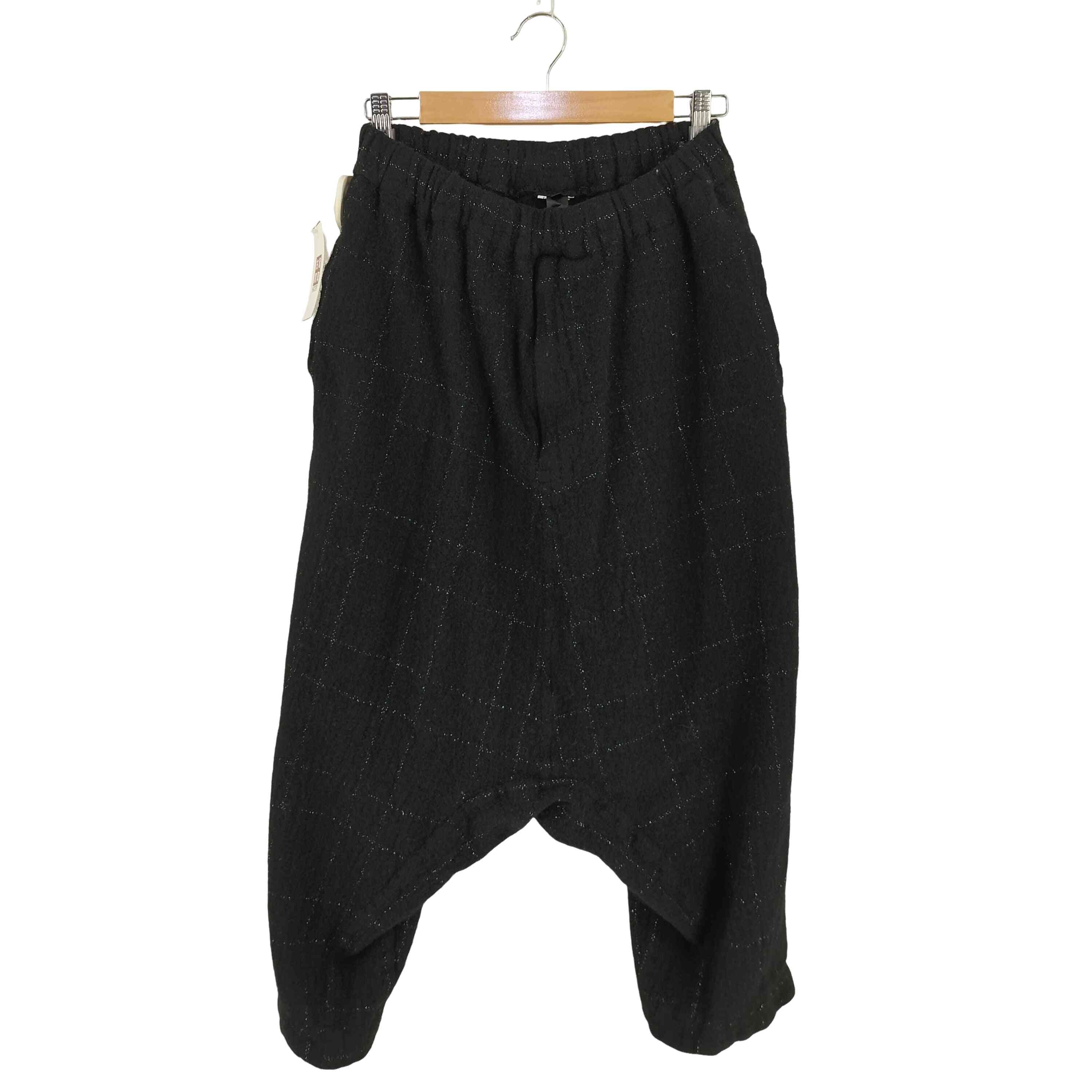 ラメステッチウールサルエルパンツ【1140656545957】